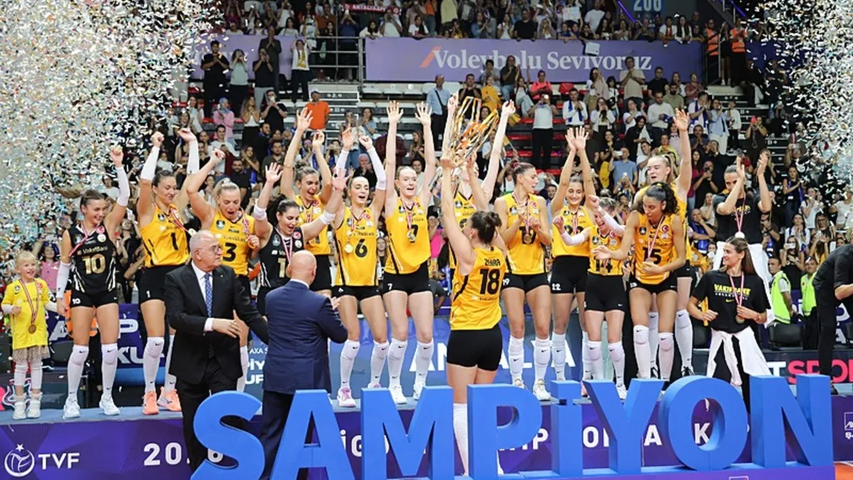 Vakıfbank, Şampiyonlar Kupası'nı 6. Kez Kazandı