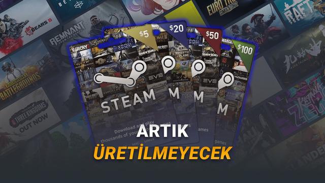 Valve Fiziksel Steam Hediye Kartlarını Kaldırıyor: Nedenleri