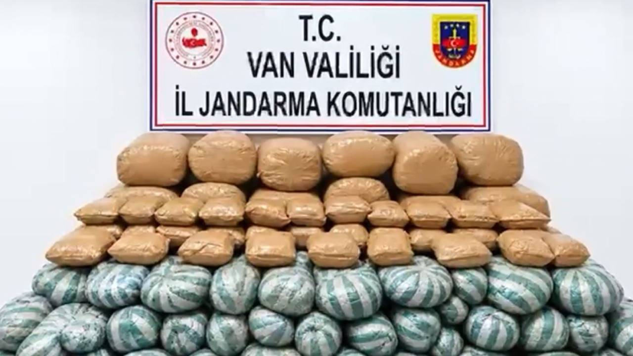 Van'da 517 Kilo Uyuşturucu Ele Geçirildi: 1 Gözaltı