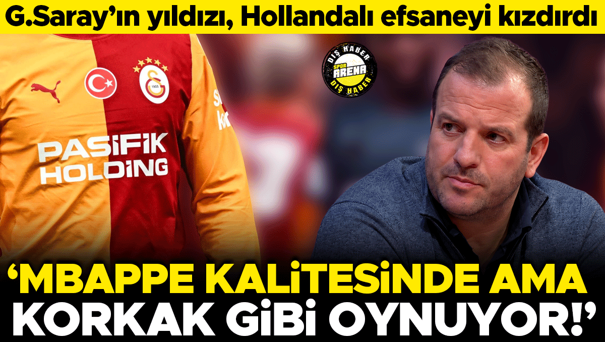 Van der Vaart'tan Sane'ye sert eleştiri: 'Mbappe kalitesi var ama korkak oynuyor