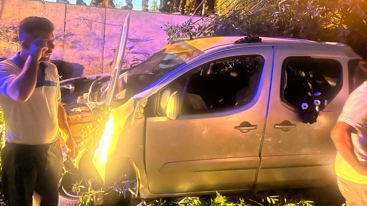 Van Gevaş'ta Hafif Ticari Araç Şarampole Devrildi: 4 Yaralı