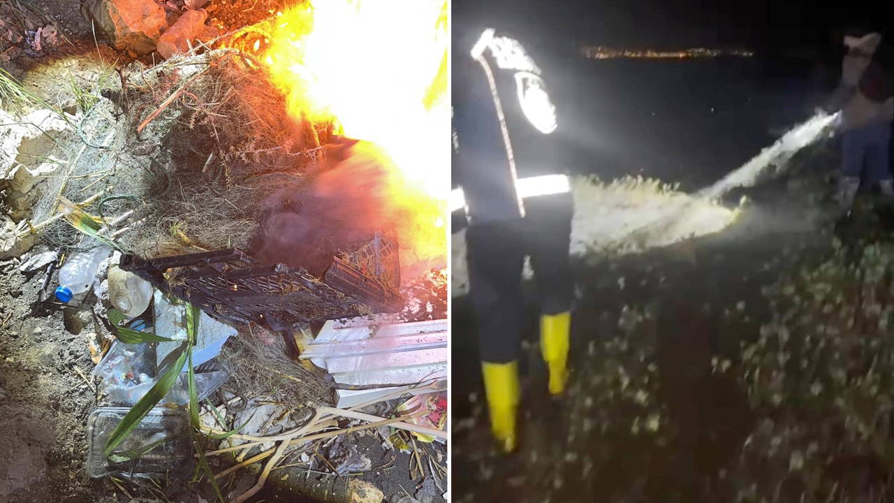 Van Gölü'nde 400 kilo kaçak inci kefali doğaya döndü