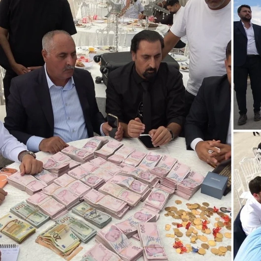 Van'da Paralı Düğün: Damada 20 Milyon TL, Geline Kilolarca Altın Takıldı