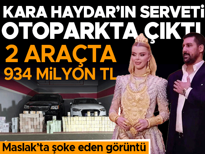 Vanlı Kara Haydar Soruşturması: Otoparkta 934 Milyon TL