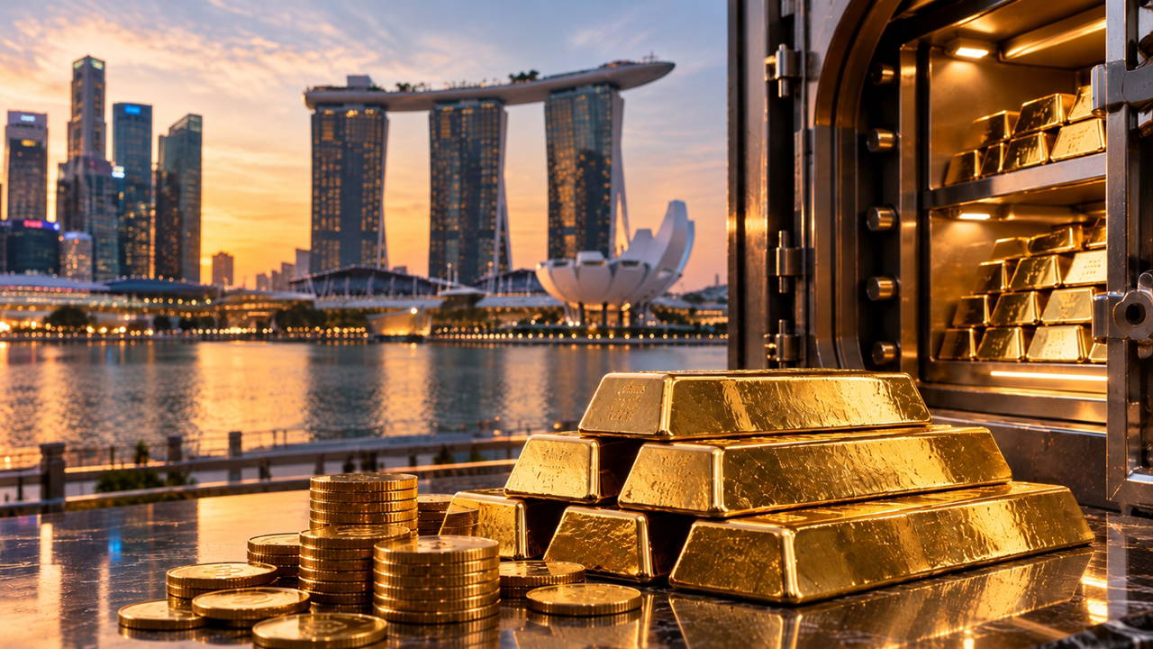 Varlıklı Yatırımcıların Yeni Altın Adresi: Singapur'da Stoklar 16 Kat Arttı