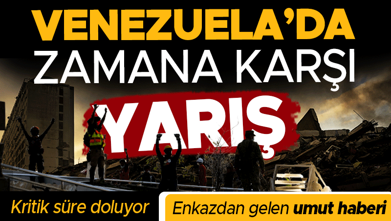 Venezuela depremleri: Enkaz altındaki 18 günlük bebek için zaman daralıyor
