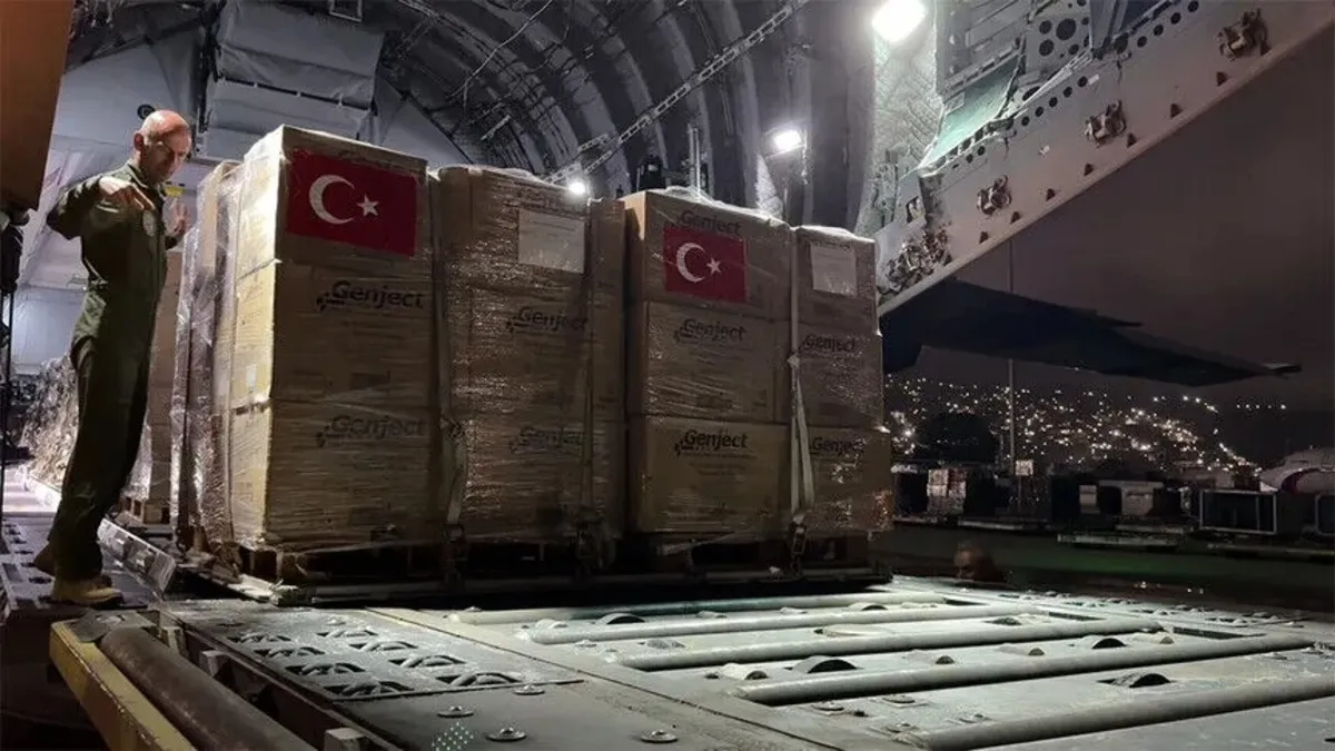 Venezuela'dan Başkan Erdoğan'a teşekkür: Türkiye'den 30 ton insani yardım ulaştırıldı