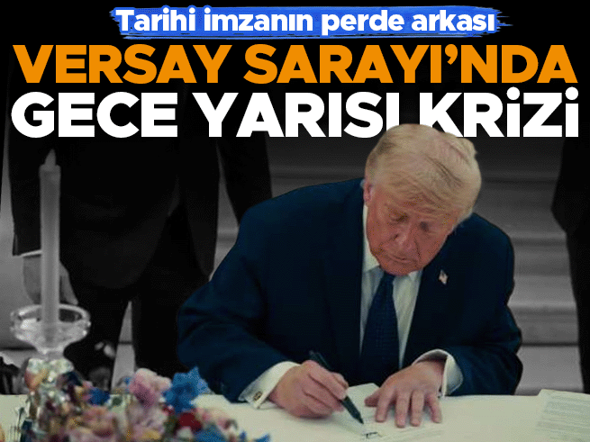Tarihi imzanın perde arkası: Versay'da gece yarısı krizi