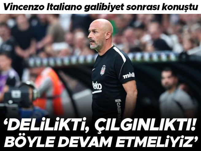 Vincenzo Italiano: 'Geçen hafta yaşadığımız delilikti, bugün iyi iş çıkardık