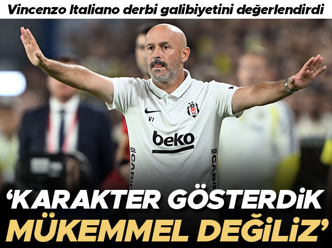 Vincenzo Italiano: 'Karakter Gösterdik, Mükemmel Değiliz