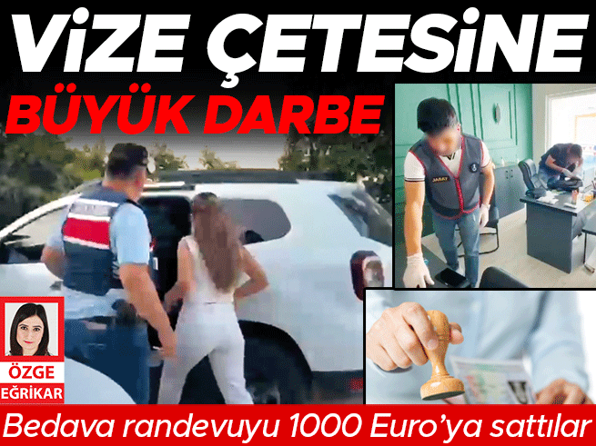 Vize simsarlarına ağır darbe! 41 bin kişiden 918 milyon lira topladılar