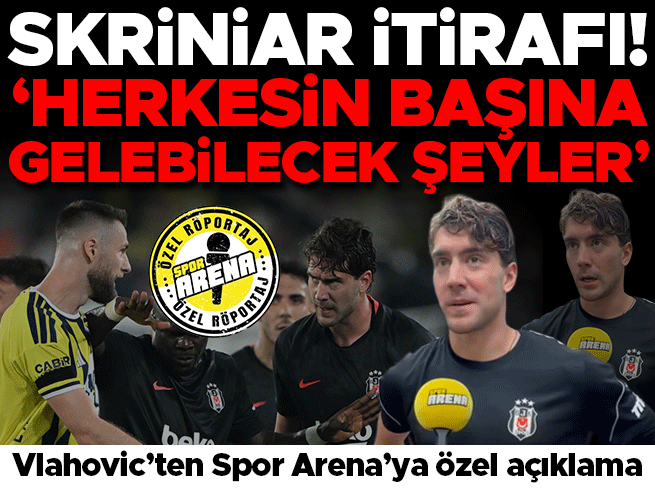 Vlahovic'ten derbi ve Skriniar itirafı