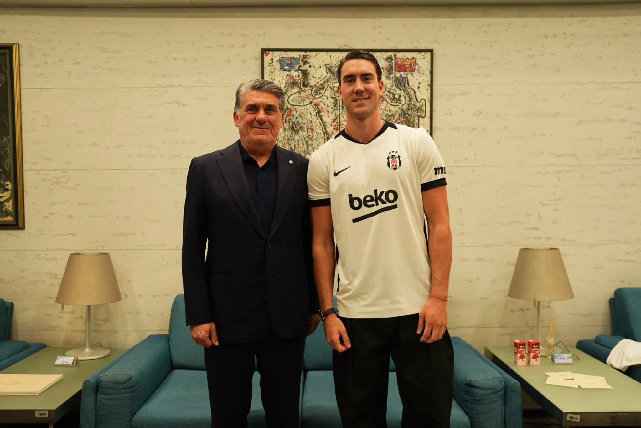 Vlahovic'in Lisansı Ne Zaman Çıkacak? Beşiktaş Başkanı Adalı Açıkladı