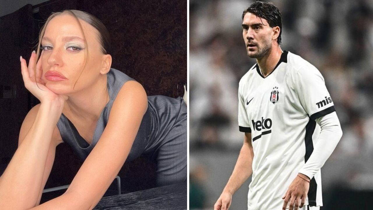 Vlahovic'in Serenay Sarıkaya Takibi Sosyal Medyada Gündem Oldu