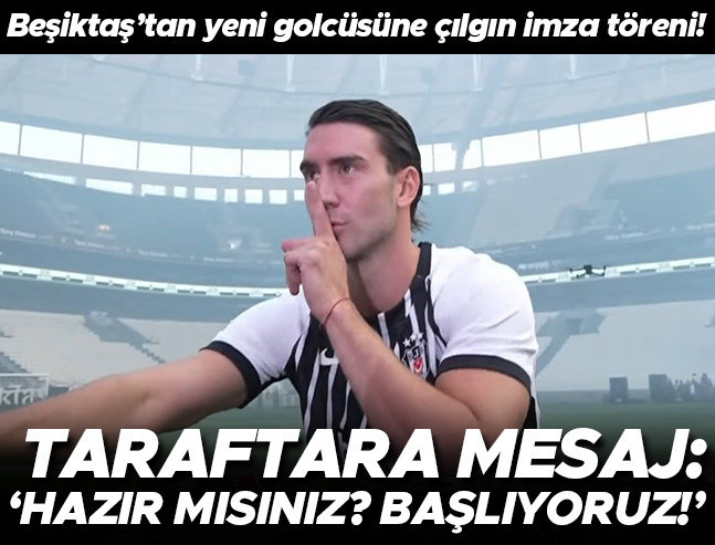 Vlahovic'ten Taraftara Şampiyonluk Sözü: Hazır mısınız? Başlıyoruz