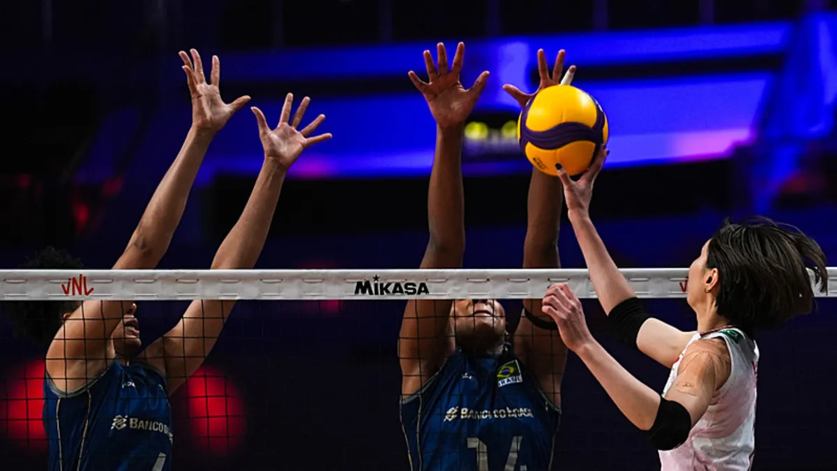 VNL'de ilk yarı final eşleşmesi: Brezilya - İtalya