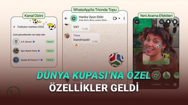WhatsApp Dünya Kupası'na Özel Özellikler Getirdi