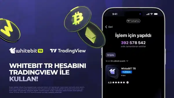WhiteBIT TR, TradingView entegrasyonunu kullanıma açtı