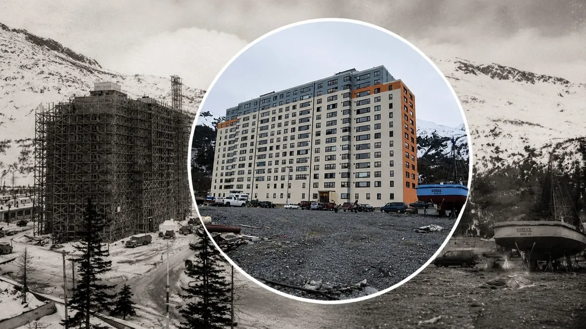 Whittier: Tek Binada 300 Kişiyle Yaşayan Kasaba