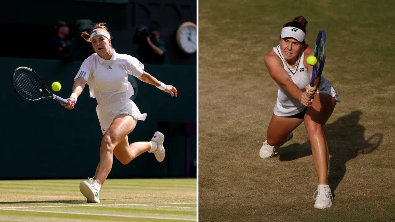 Wimbledon'da Kadınlar Finali İki Çek Rakibin Mücadelesine Sahne Olacak