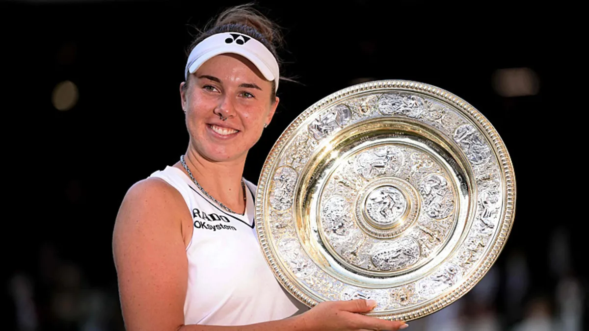 Wimbledon'da Tek Kadınlarda Linda Noskova Zafere Ulaştı
