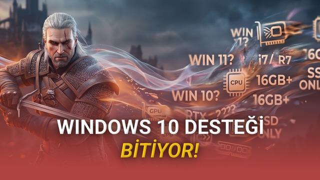 The Witcher 3 Sistem Gereksinimleri Güncellendi: Eski Sistemler Artık Desteklenmiyor