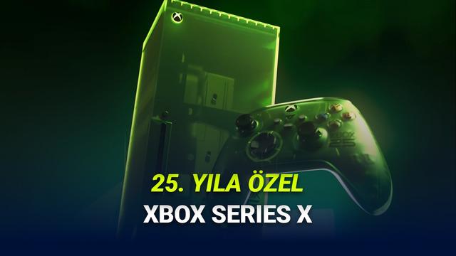 Xbox 25. Yıl Özel Konsolu Series X25: Şeffaf Yeşil Tasarım Duyuruldu