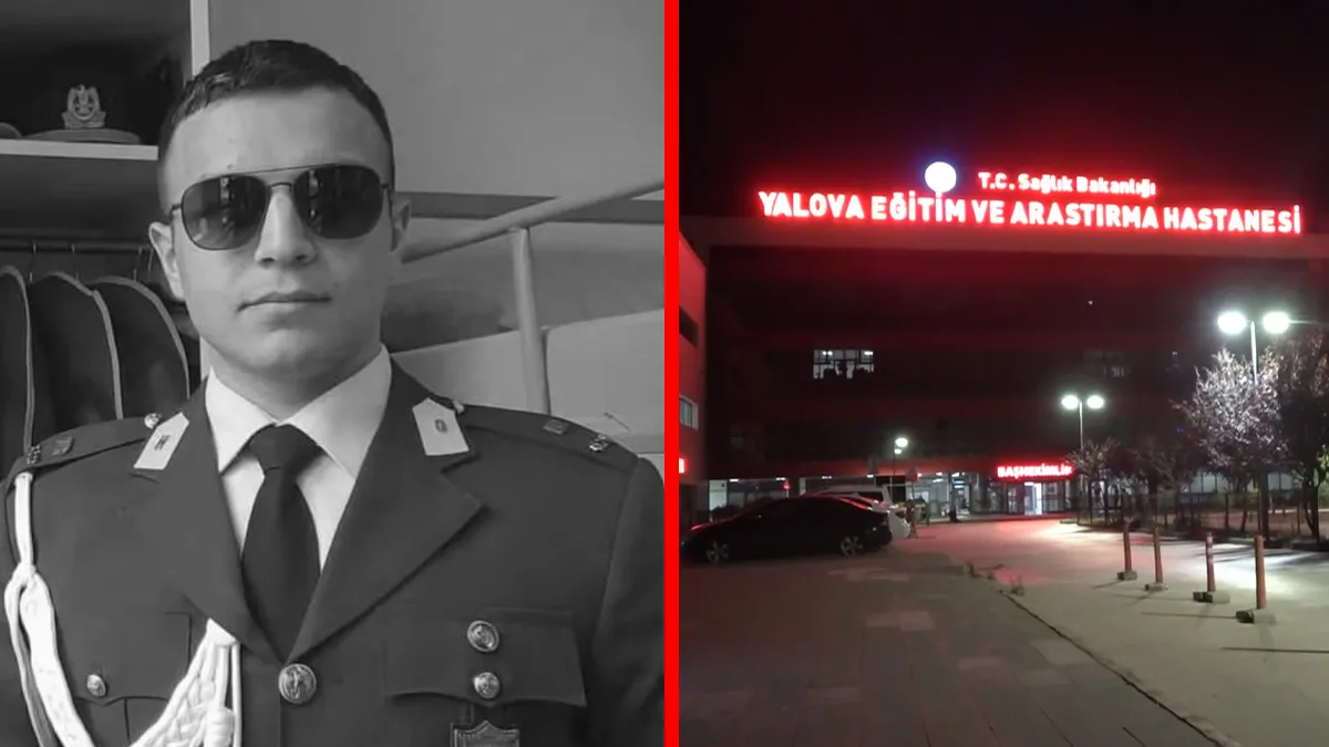 Yalova'da eğitim sırasında rahatsızlanan askeri öğrenci şehit oldu