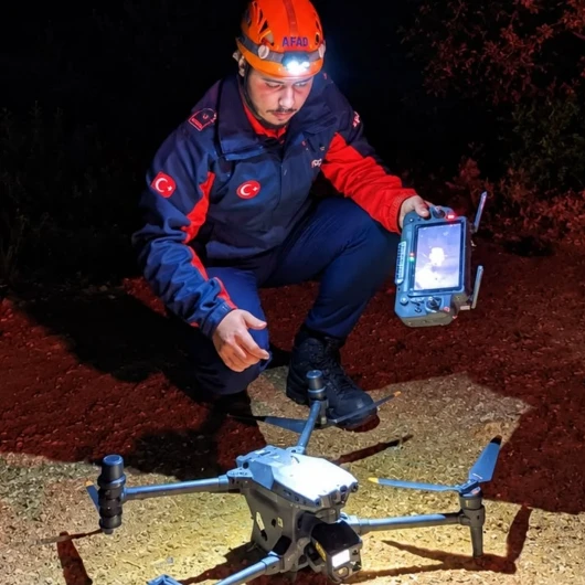 Yalova'da Kaybolan C.G. Termal Kamera ile Kurtarıldı