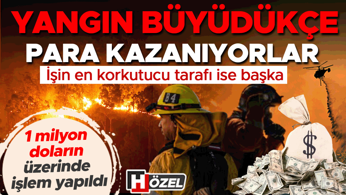 Yangın Büyürken Para Kazanıyorlar: Felaket Piyasasının Karanlık Yüzü