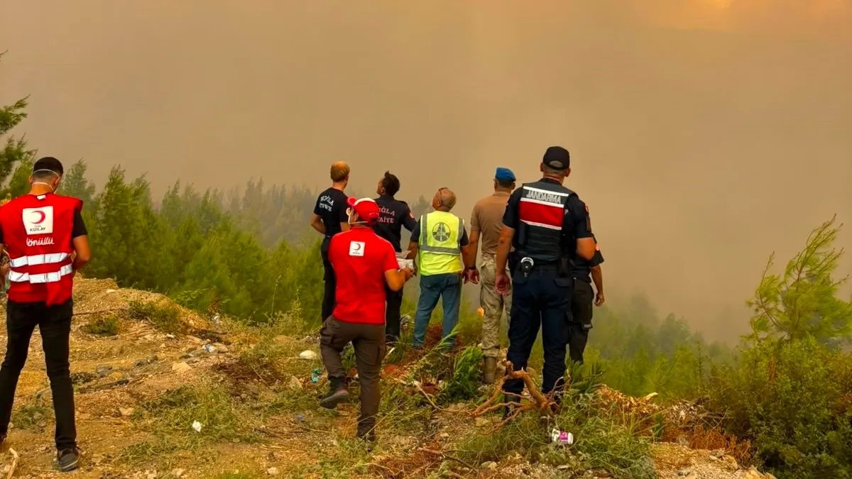 Yangın Mücadelesinde 115 Orman Yangınından 110'u Kontrol Altına Alındı