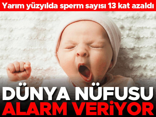 Yarım yüzyılda sperm sayısı 13 kat azaldı: Dünya nüfusu alarm veriyor