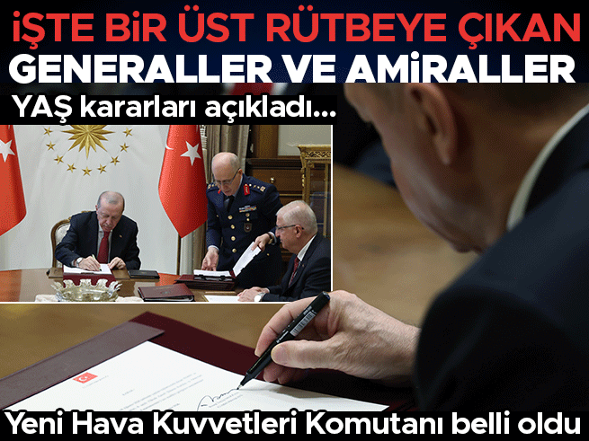 YAŞ kararları açıklandı: Deniz Kuvvetleri Komutanı görev süresi uzatıldı
