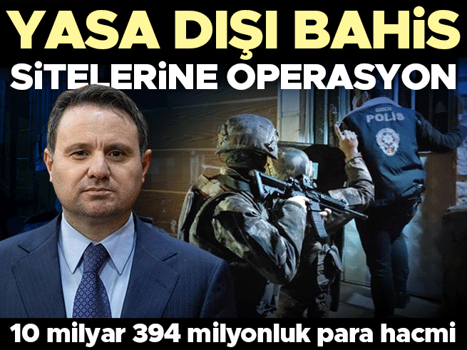 Yasa dışı bahis operasyonu: 10 milyar TL'lik vurgun ortaya çıktı