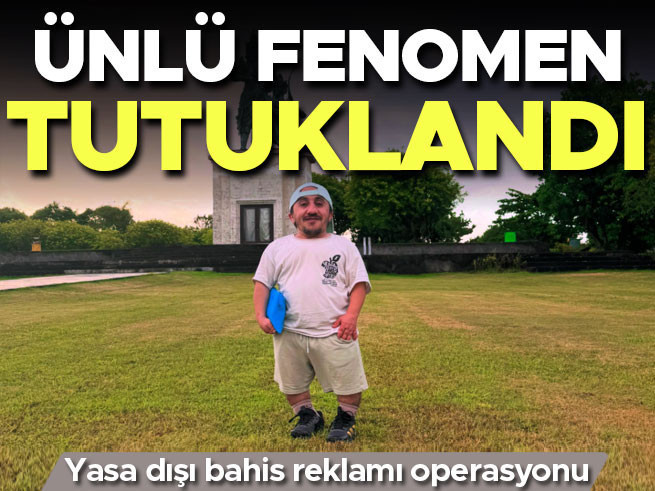 Yasa Dışı Bahis Reklamı Operasyonu: Ünlü Fenomen Tutuklandı