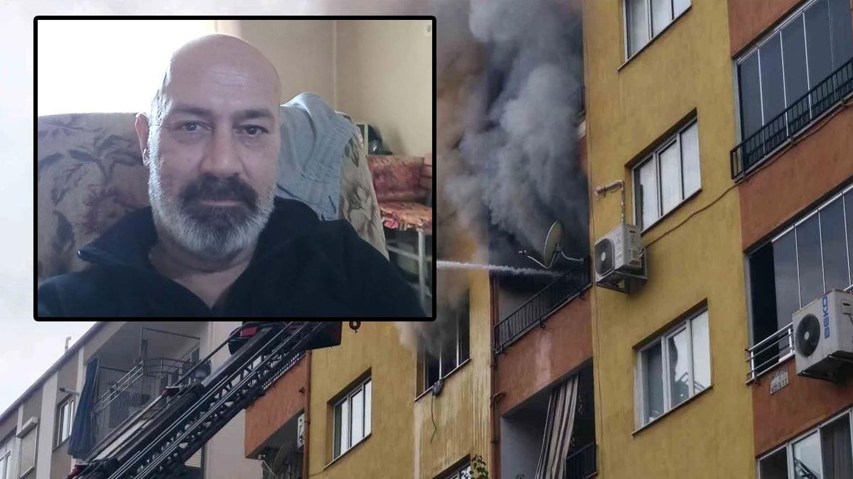 Yatalak Hasta Denizli'de Ev Yangınında Hayatını Kaybetti