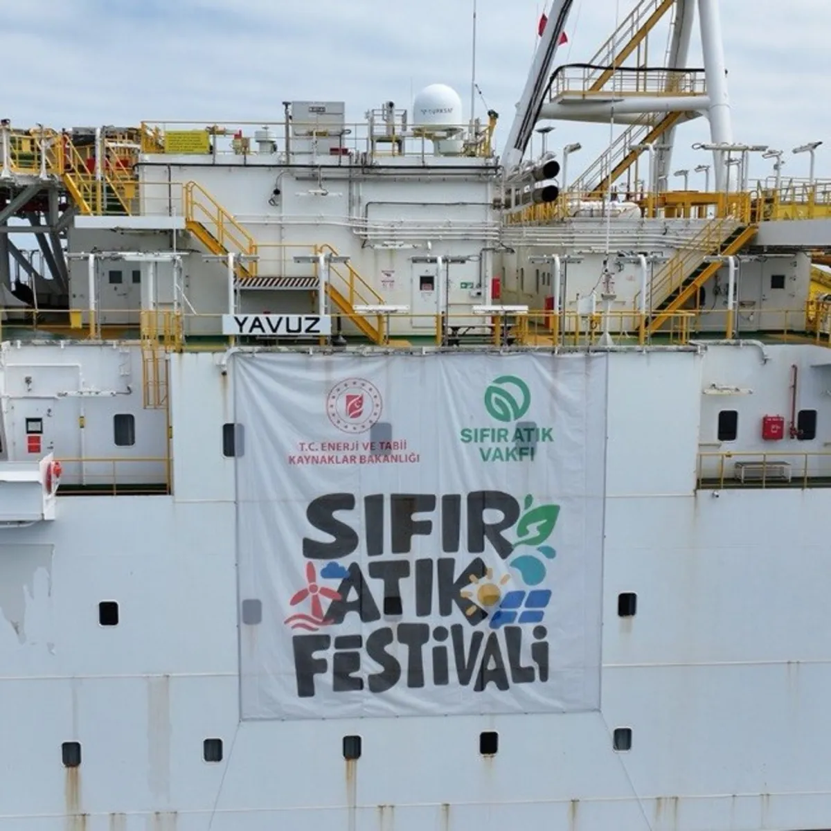 Yavuz Sondaj Gemisi'nden Sıfır Atık Festivali'ne çağrı
