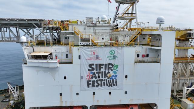 Yavuz Sondaj Gemisi'nden Sıfır Atık Festivaline Davet