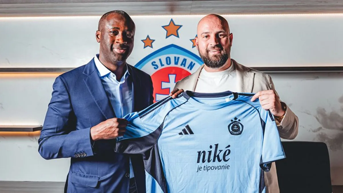 Yaya Toure, Slovan Bratislava'da teknik direktör oldu