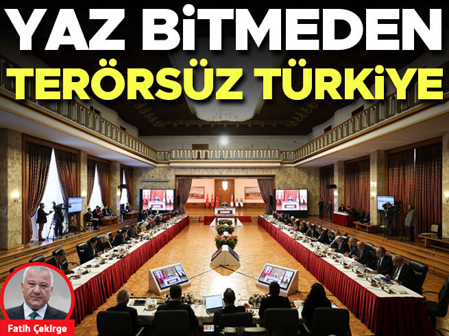 Yaz bitmeden terörsüz Türkiye ve İmralı’dan son bir açıklama
