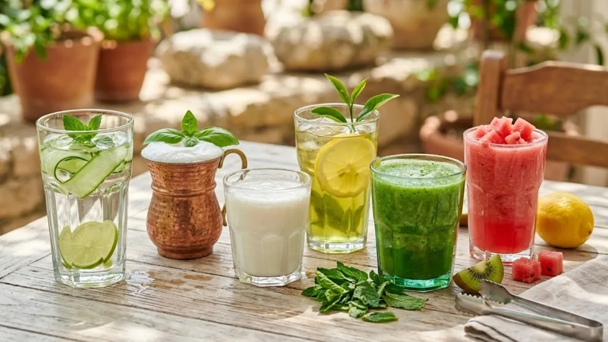 Yaz sıcağında sağlıklı serinleme: En iyi 10 içecek