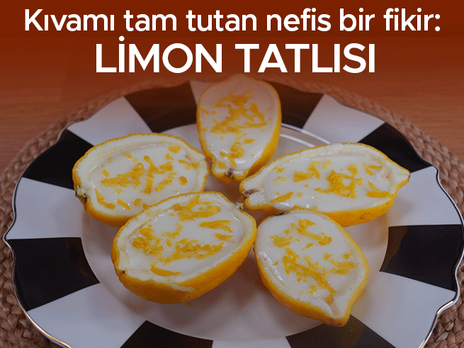 Yazın Vazgeçilmezi: Limon Tatlısı Tarifi