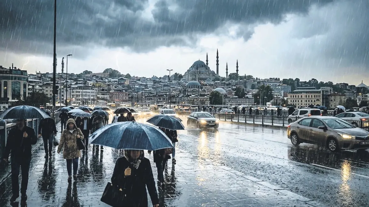 Yeni Hafta Yağmurla Geliyor: Meteoroloji Uyardı