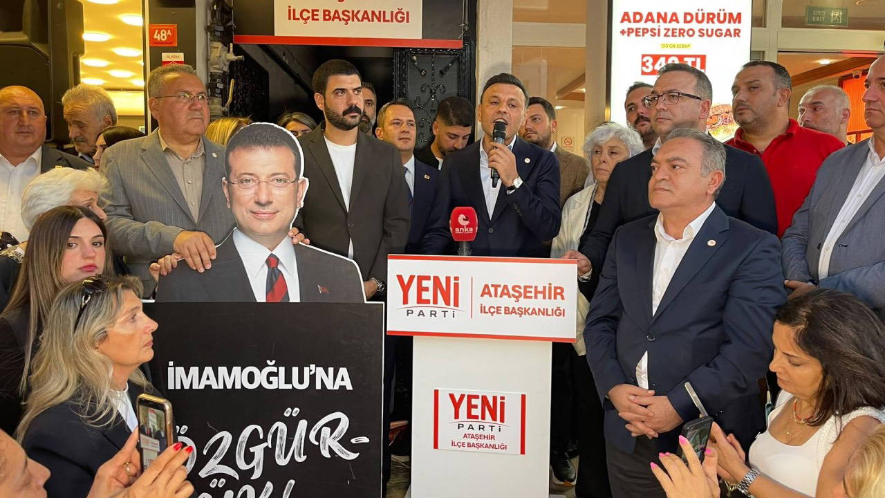 YENİ Parti Ataşehir İlçe Başkanlığı Açıldı: Özgür Çelik'ten Demokratik Türkiye Vurgusu