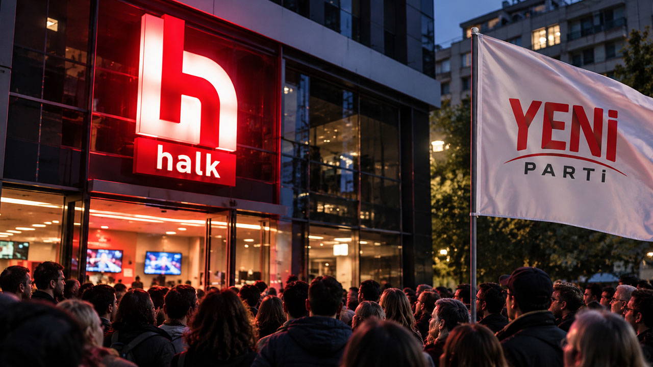 YENİ Parti'den Halk TV önünde buluşma çağrısı