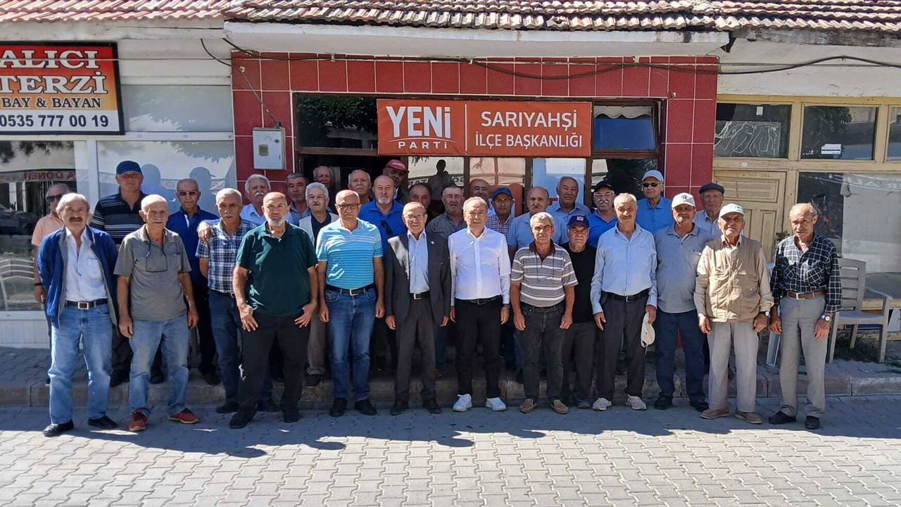 YENİ Parti Sarıyahşi İlçe Başkanlığı Hizmet Binası Açıldı