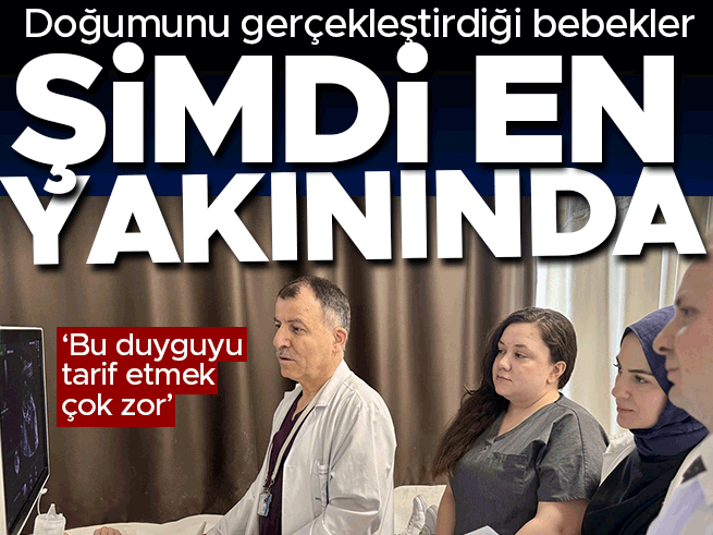Yıllar Önce Doğumunu Yaptığı Bebekler Şimdi Asistanı Oldu