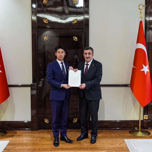 Yılmaz, Japon heyetini kabul etti: Takaichi'den Erdoğan'a mektup