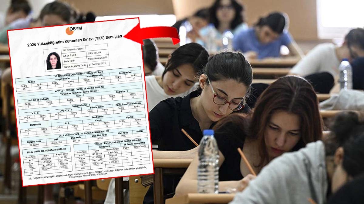 YKS'de rastgele işaretleme: 685 bin kişiyi geçip 41 bölüme girebildi