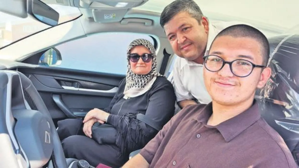 YKS Şampiyonuna TOGG Hediye Edildi